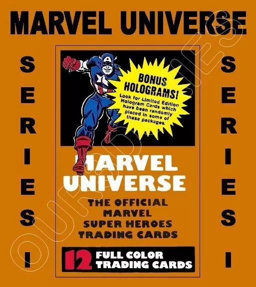 marvel card binder 1990 Universe Series I Cards Custom Made Album 3 Sizes Pocket Binder or 3 inch binder MTG / Bloomburrow Style:Annex