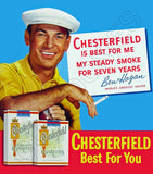 1951 Ben Hogan Store Counter Standup Sign - Chesterfield - 3052