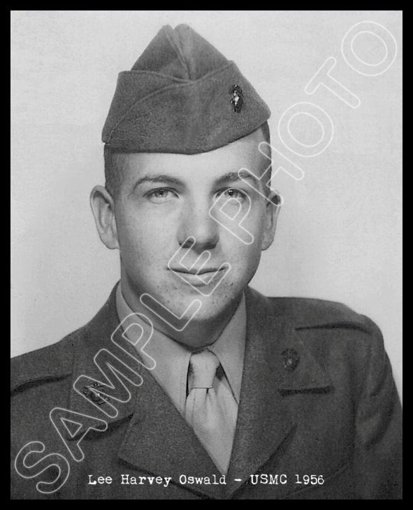 1956 Lee Harvey Oswald 8X10 Photo USMC 2901 OUR3DOXIES