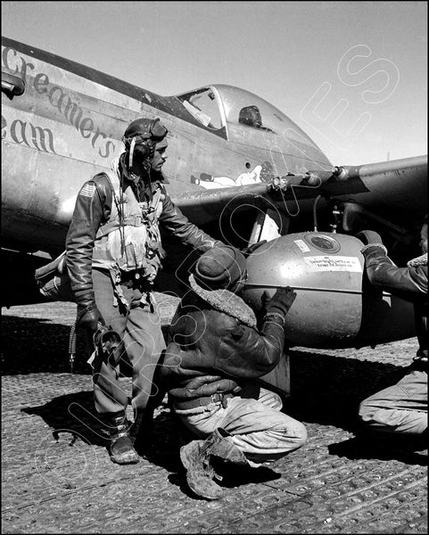 1943 Tuskegee Airmen 8X10 Photo - WWII - 3122