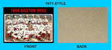 1890 Boston Reds 1971 Topps Custom Card - 4581
