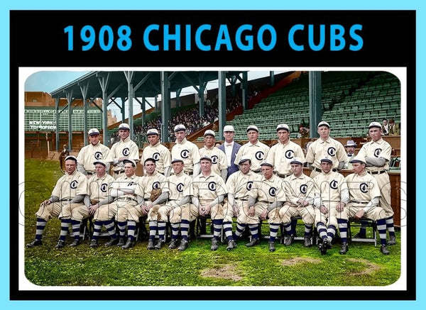 1908 Chicago Cubs 1971 Topps Custom Card - 4582
