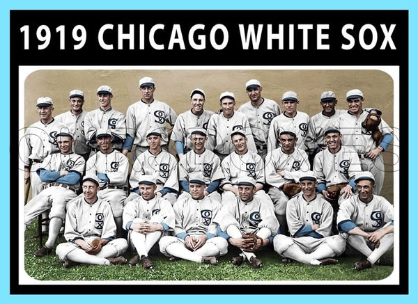 1919 Chicago White Sox 1971 Topps Custom Card - 4583