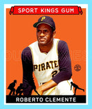 Roberto Clemente 1933 Goudey Sport Kings Custom Card - 3687