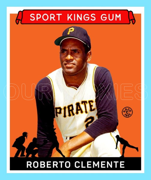 Roberto Clemente 1933 Goudey Sport Kings Custom Card - 3687
