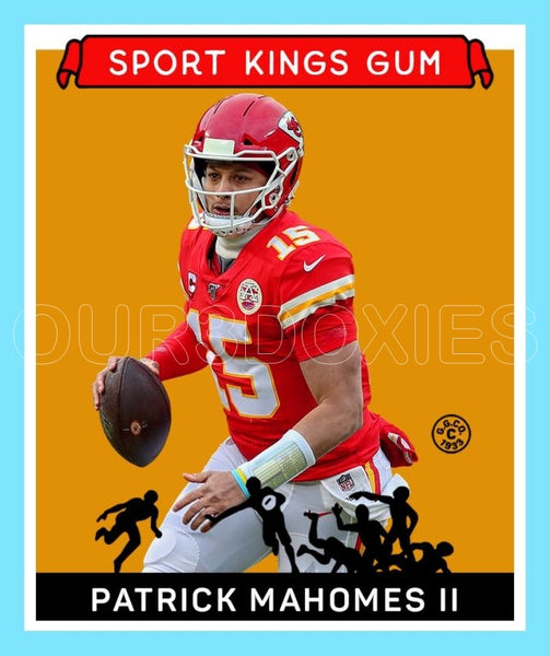 Patrick Mahomes 1933 Goudey Sport Kings Custom Card - 3693