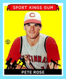 Pete Rose 1933 Goudey Sport Kings Custom Card - 3699