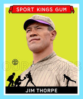 Jim Thorpe 1933 Goudey Sport Kings Custom Card - 3701