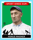 Honus Wagner 1933 Goudey Sport Kings Custom Card - 3702