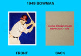 Stan Musial 1949 Bowman Reproduction Card - 3996