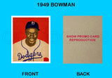 Jackie Robinson 1949 Bowman Reproduction Card - 3997