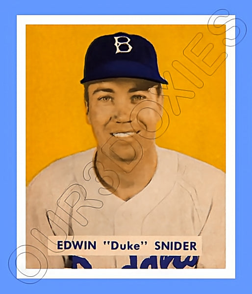 Duke Snider 1949 Bowman Reproduction Card - 3998