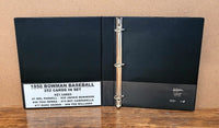 1950 Bowman Baseball Cards Custom Made Album Binder Inserts 3 Sizes - 3447