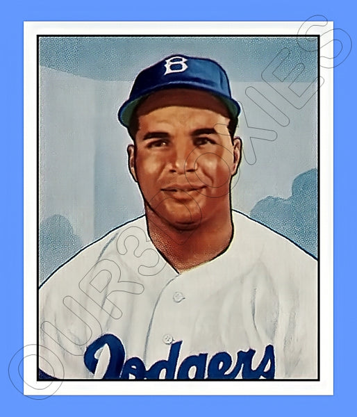 Roy Campanella 1950 Bowman Reproduction Card - 3999