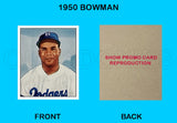 Roy Campanella 1950 Bowman Reproduction Card - 3999