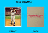 Jackie Robinson 1950 Bowman Reproduction Card - 4001
