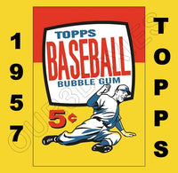 1957 Topps Baseball Cards Custom Made Album Binder Inserts 3 Sizes - 3463