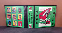 1958 Topps Baseball Cards Custom Made Album Binder Inserts 3 Sizes - 3467