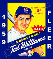 1959 Fleer Ted Williams Baseball Cards Custom Made Album Binder Inserts 3 Sizes - 3471