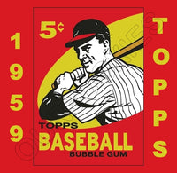 1959 Topps Baseball Cards Custom Made Album Binder 3 Sizes - 3468