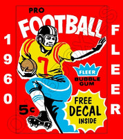 1960 Fleer Football Cards Custom Made Album Binder Inserts 3 Sizes - 3479