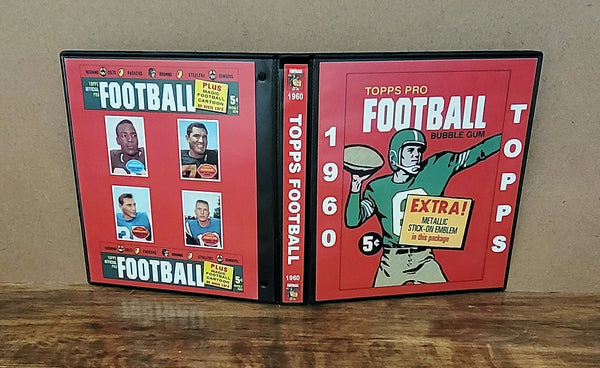 1960 Topps Football Cards Custom Made Album Binder Inserts 3 Sizes - 3 OUR3DOXIES 1960 Topps Football Cards Custom Made Album Binder Inserts 3 Sizes - 3 OUR3DOXIES