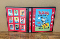 1961 Fleer Baseball Cards Custom Made Album Binder Inserts 3 Sizes - 3485