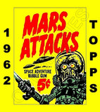 1962 Topps Mars Attacks Cards Custom Made Album Binder Inserts 3 Sizes - 3498