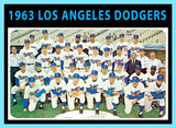 1963 Los Angeles Dodgers 1971 Topps Custom Card - 4585
