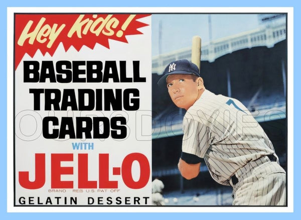 Mickey Mantle 1963 Jello Custom Card - 4347