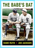 Babe Ruth Joe Jackson 1964 Topps Custom Card - 4363