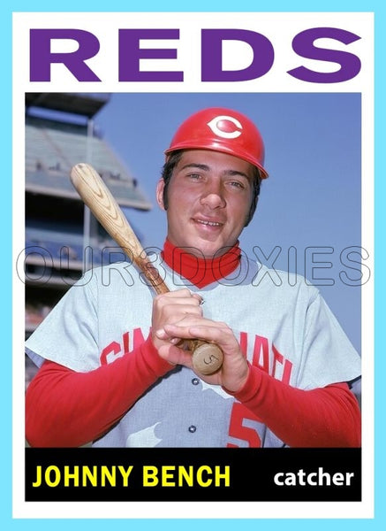 Johnny Bench 1964 Topps Custom Card - 4364