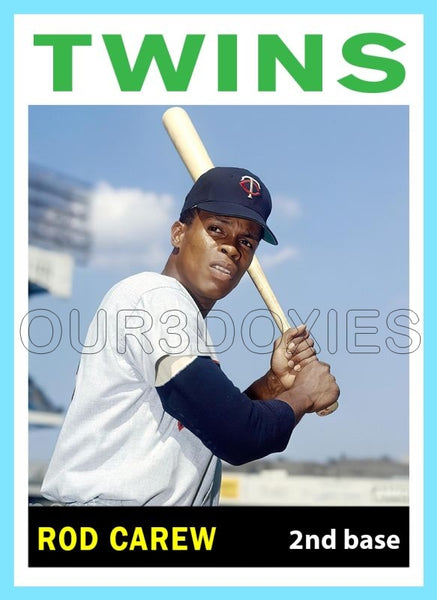 Rod Carew 1964 Topps Custom Card - 4366