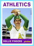 Rollie Fingers 1964 Topps Custom Card - 4369