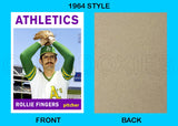 Rollie Fingers 1964 Topps Custom Card - 4369