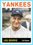 Lou Gehrig 1964 Topps Custom Card - 4371