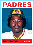 Tony Gwynn 1964 Topps Custom Card - 4372