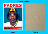 Tony Gwynn 1964 Topps Custom Card - 4372