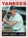Mickey Mantle 1964 Topps Reproduction Card - 4374