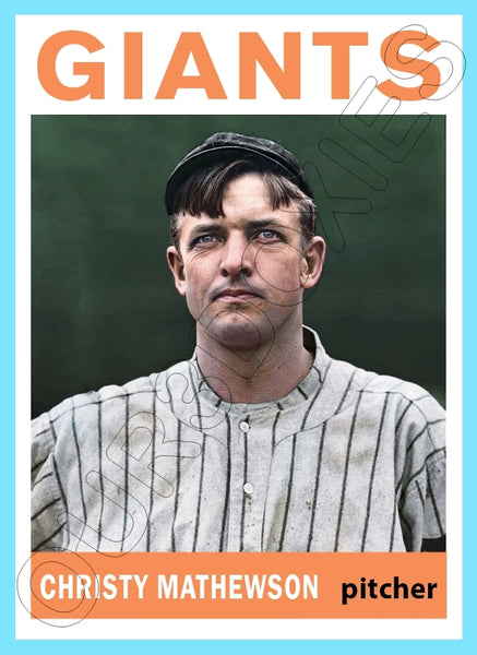 Christy Mathewson 1964 Topps Custom Card - 4375