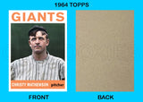 Christy Mathewson 1964 Topps Custom Card - 4375