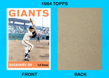 Sadaharu Oh 1964 Topps Custom Card - 4377