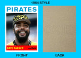 Dave Parker 1964 Topps Custom Card - 4378
