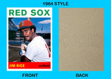 Jim Rice 1964 Topps Custom Card - 4382