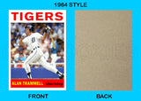 Alan Trammell 1964 Topps Custom Card - 4386