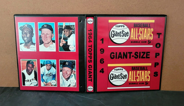 1964 Topps Giants Cards Custom Made Album Binder 3 Sizes - 3514