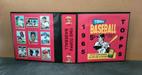 1965 Topps Baseball Cards Custom Made Album Binder Inserts 3 Sizes - 3519