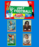1967 Philadelphia Football Cards Custom Made Album Binder 3 Sizes - 3530