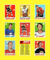 1970 Topps Hockey Cards Custom Made Album Binder 3 Sizes - 3552