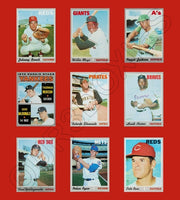1970 Topps Baseball Cards Custom Made Album Binder 3 Sizes - 3546